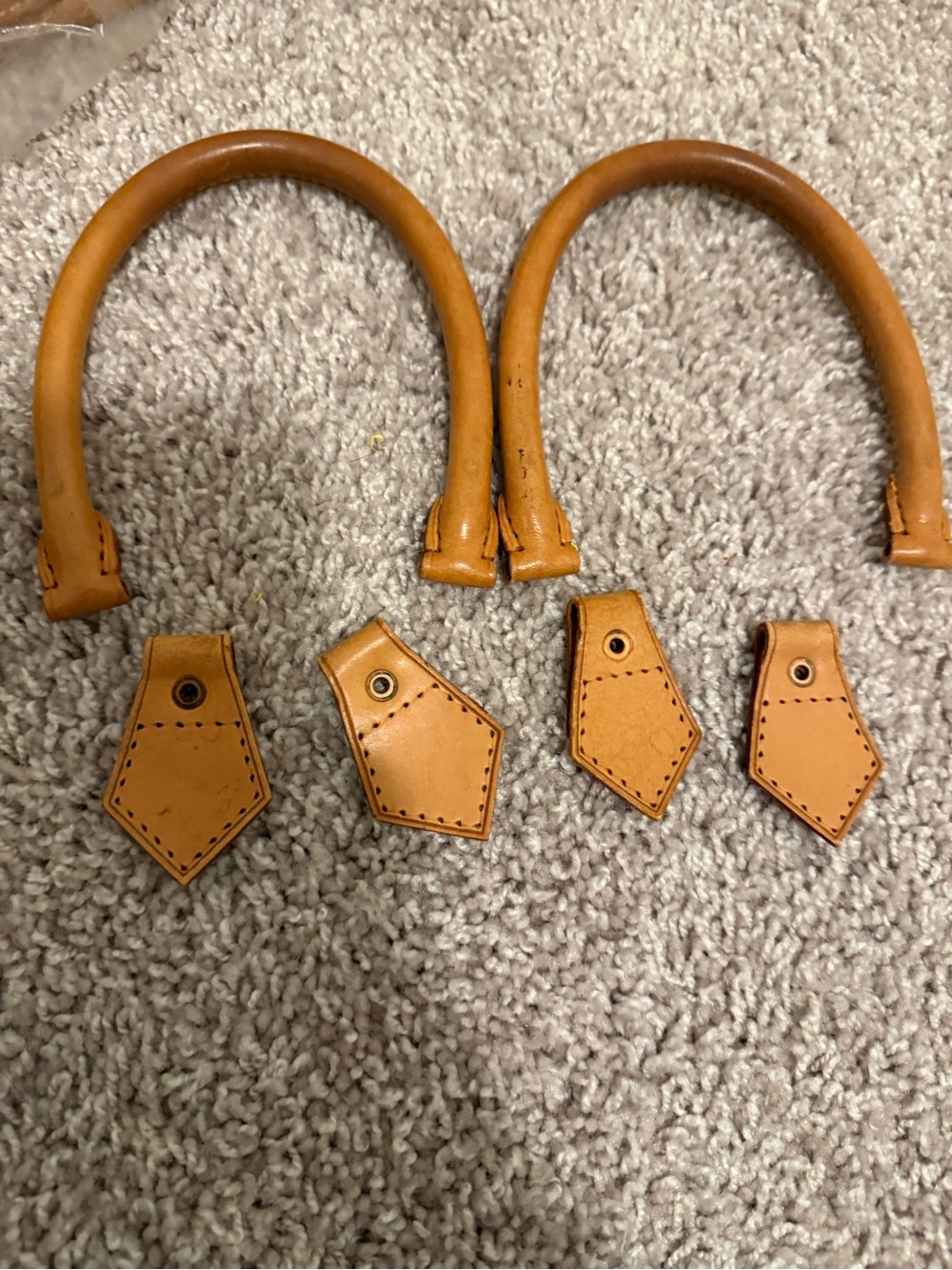 Louis Vuitton sac plat Handles for Replacement A28